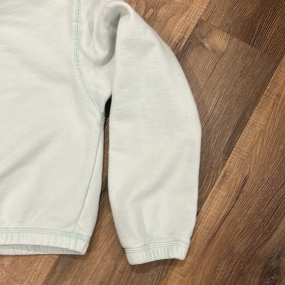 teddy fresh classic fleece cut off crewneck, size S. Pale green - Picture 4 of 15